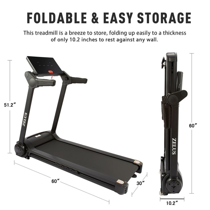 ::2HP Folding Treadmill Running Machine Jogging Electric Motorized Fitness Incline