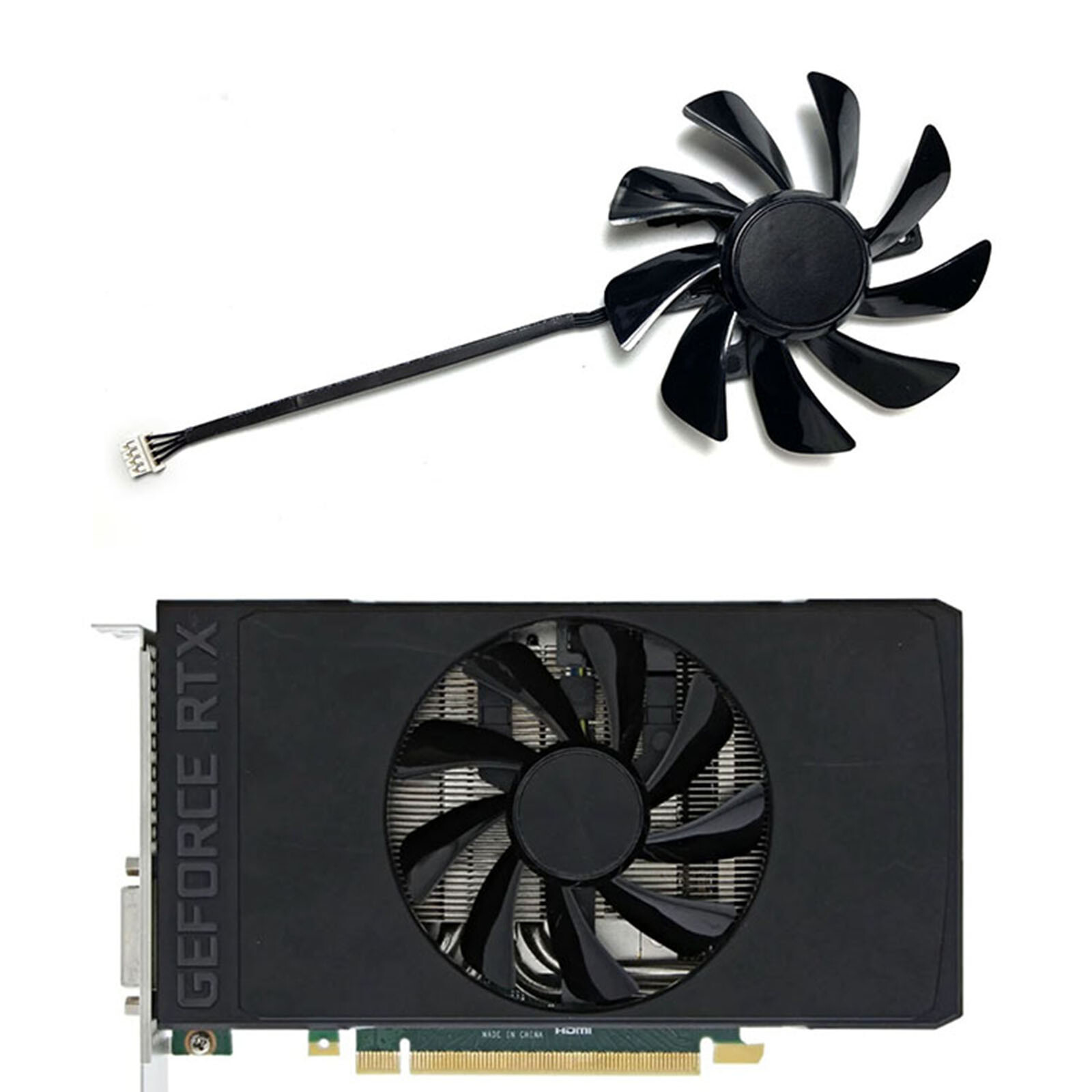 RTX2060super 1ファン Cooling Fan Cooler Fan for RTX2060 2060Super 8GB GDDR6 Graphics