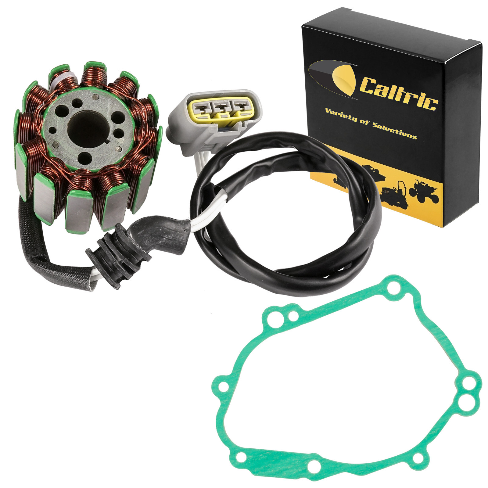 Flywheel Rotor Stator Gasket Kit For Yamaha YZF R1 2004-2008 FZ1 FZ8 2006-2015