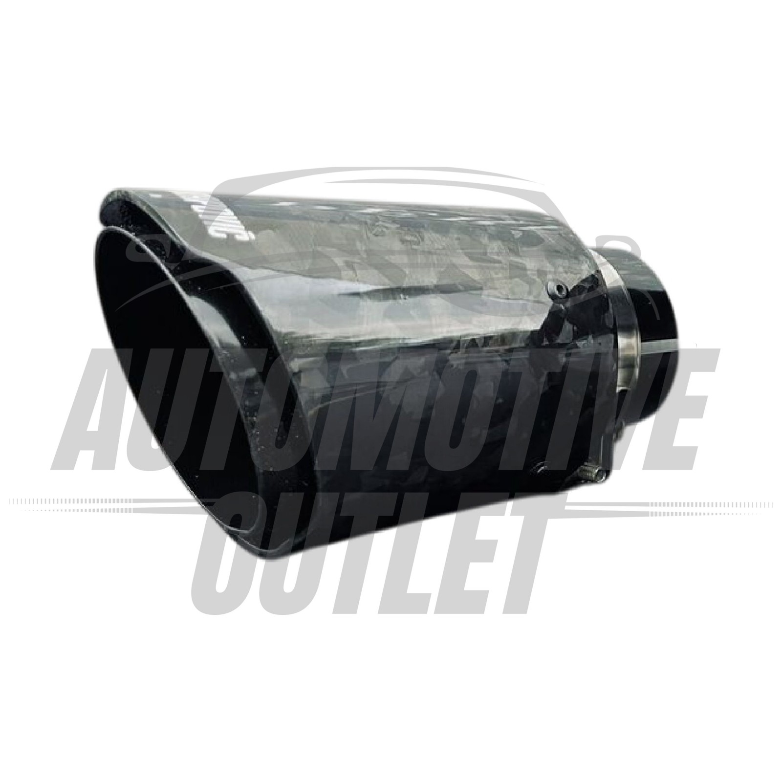 AKRAPOVIC EXHAUST TIPS 4" OUTLET FORGED CARBON FIBRE UNIVERSAL STAINLESS STEEL 4