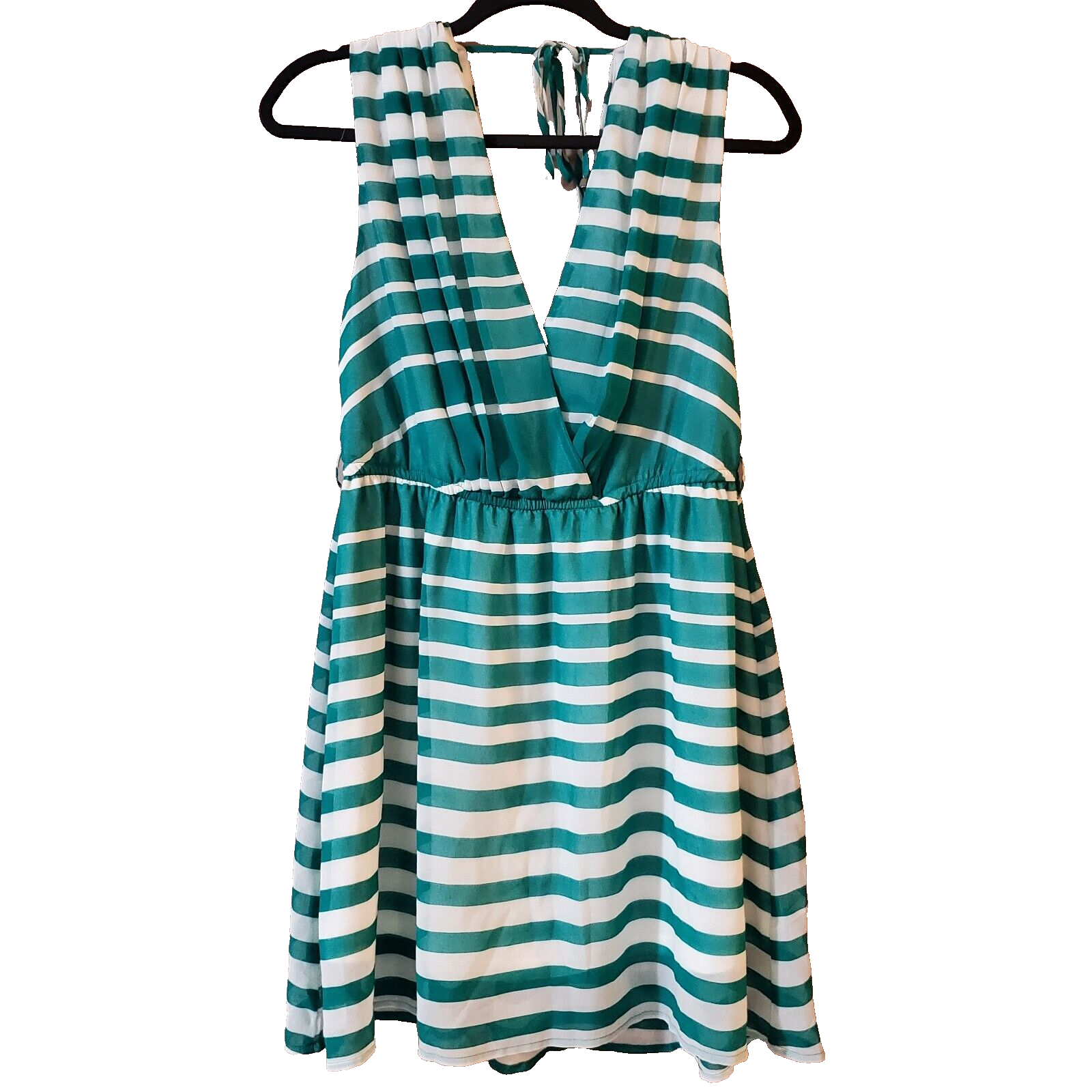 Chesty - 新品未使用　ロージーモンスター　double ruffle tops navy Navy Ruffle Tie Back Sleeveless Top | LOVESTITCH