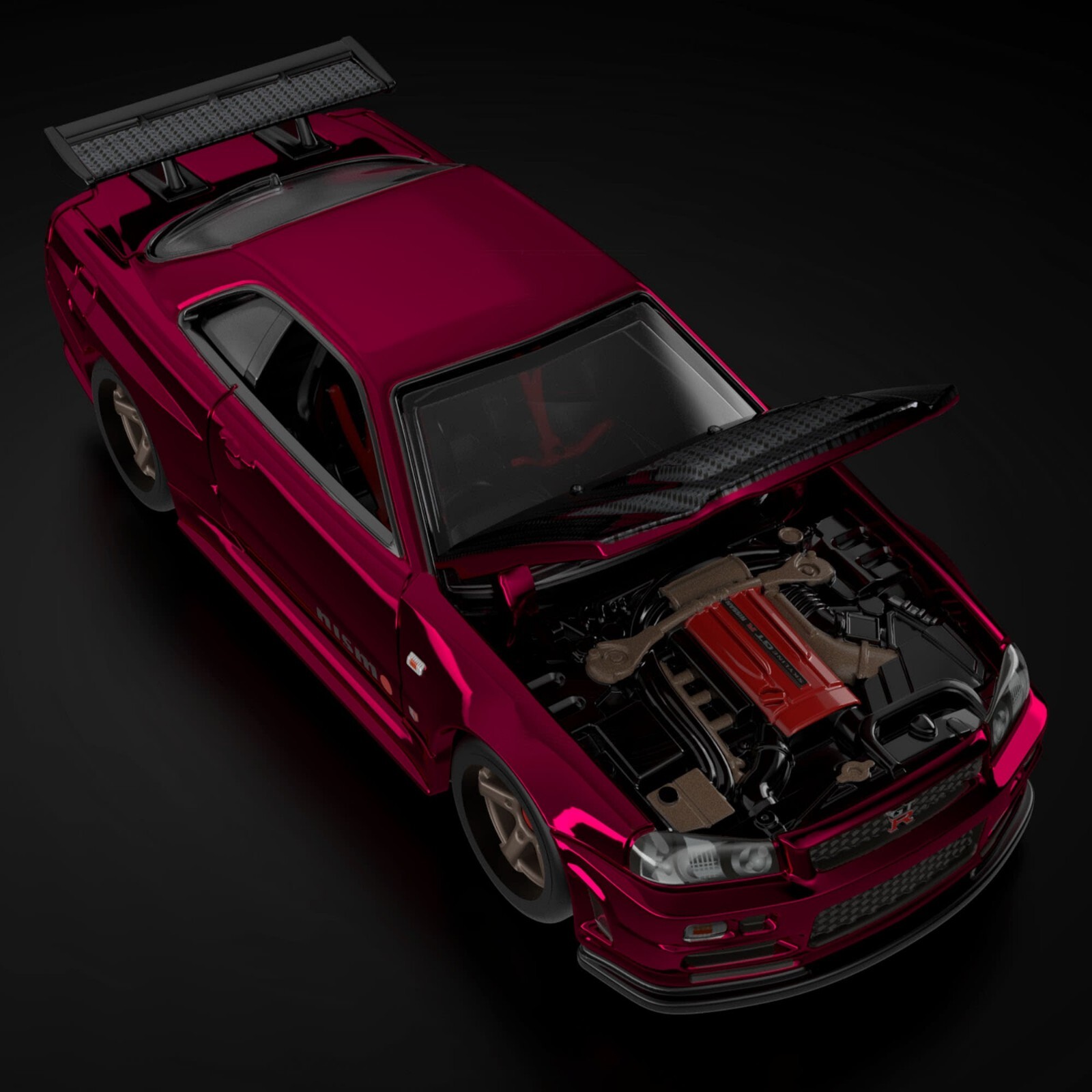 ミニカー HW RLC Skyline GT-R (BNR34) nismo s-l1200.jpg