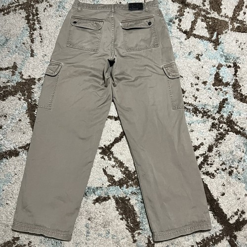極太00s LEVI'S CARGO バギーカーゴパンツ W32L32 Y2K Vintage Levis Silvertab Cargo Pants Size 32x31 Khaki Baggy