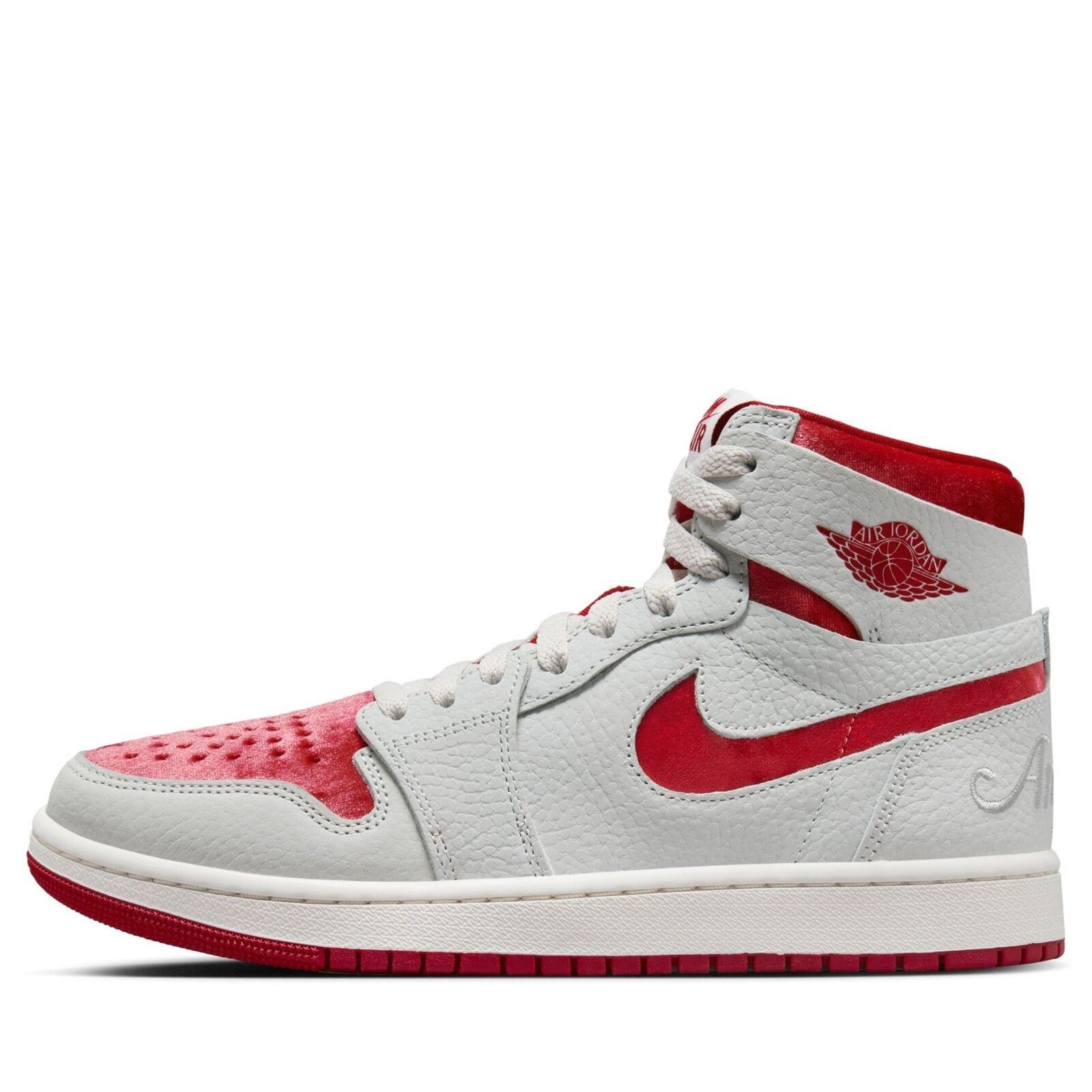 

[DV1304-106] Женские кроссовки Air Jordan 1 High Zoom Air CMFT2 ко Дню святого Валентина *НОВИНКА*, White/red, Air Jordan 1