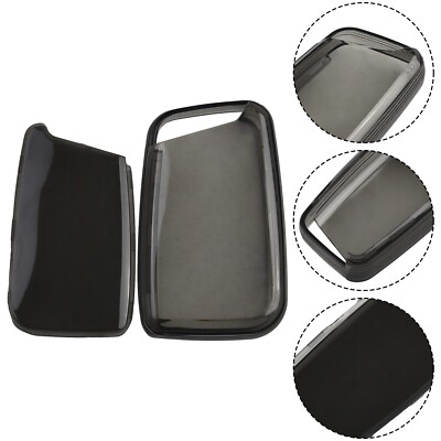 Transparent Black Key Fob Cover Universal Fitment for Atlas Cross Sport