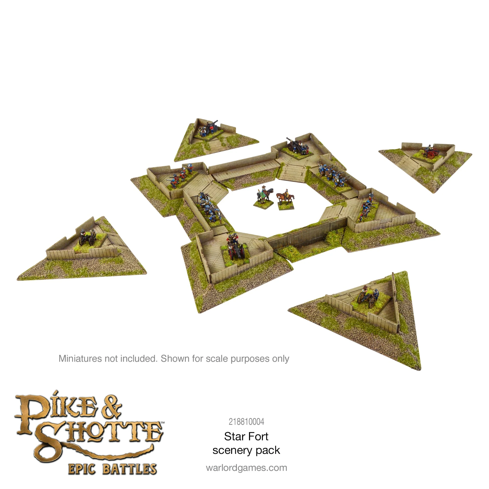 Пакет пейзажей Star Fort Terrain Pike & Shotte Epic Battles Warlord Games