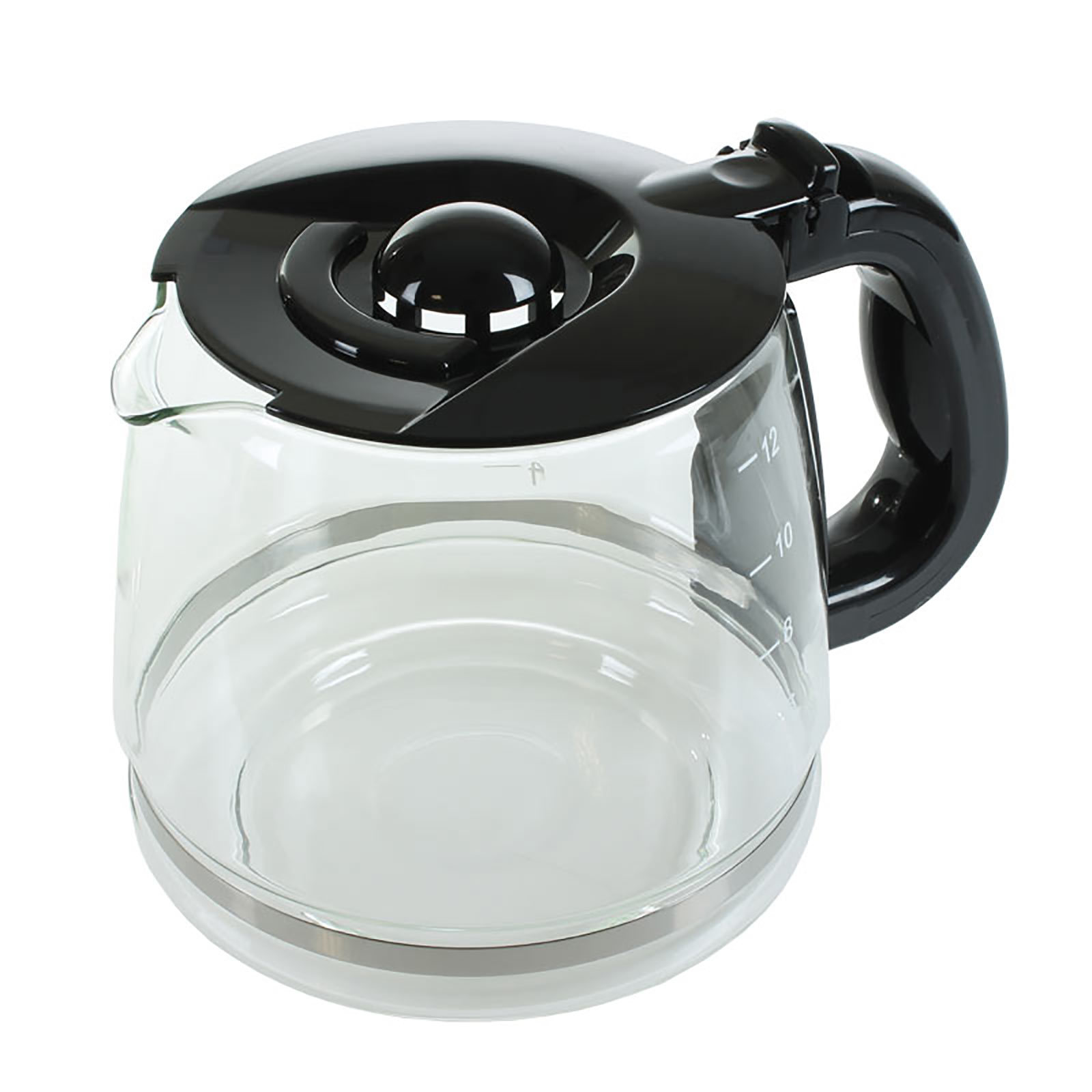 Genuine Morphy Richards Mattino Accents Glass Coffee Maker Jug with Lid