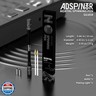 ADSPINZOR Mortal Spinning Pen Mod by Mr. Nope Professional Trick Pen for Tricks and Relief Anti-Slip, Long, Silver