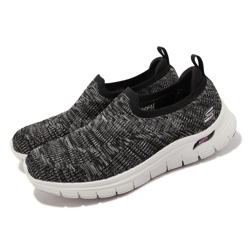 

Skechers Arch Fit Vista-Inspiration широкие черные белые женские повседневные 104371W-BKPK, Черный, Arch Fit Vista-inspiration Wide
