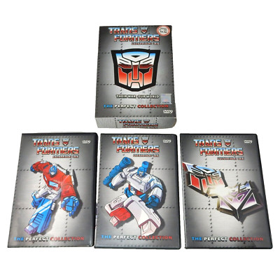 TRANSFORMERS: GENERATION ONE - PERFECT COLLECTION 5 DVD SET (DVD9 FORMAT)