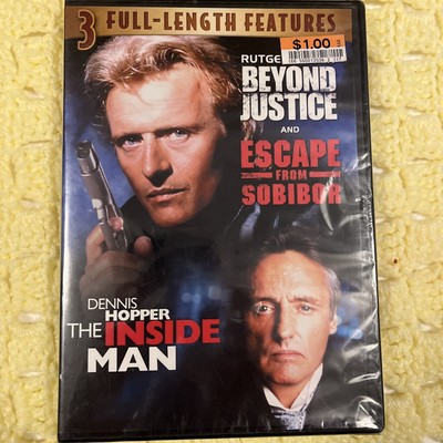 Beyond Justice, Escape From Sobibor, The Inside Man (3 Movies on DVD)