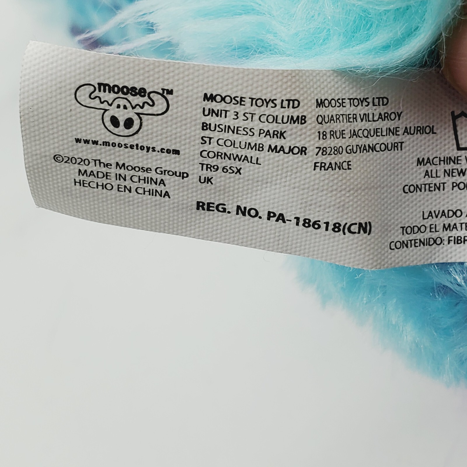 Little Live Pets Scruff a Luvs Purple Puppy 9" Fluffy Soft Furry Tie-Dye Pup