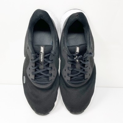 Nike Mens Revolution 5 BQ3204-002 Black Running Shoes Sneakers Size 10