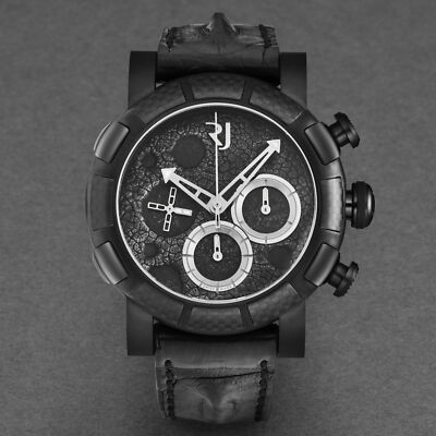 Pre-owned Romain Jerome Men's 'moon Dust-dna' Chronograph Automatic Watch Rjmdch.101.20