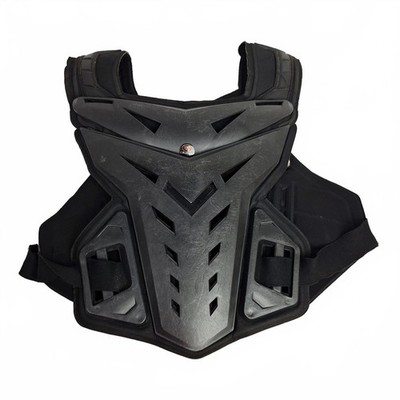 Ridbiker Adult Medium Black Chest Motorcycle ATV Protector