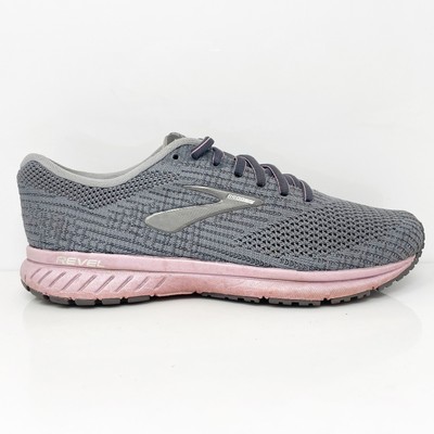 

Brooks Womens Revel 3 1203021B043 Серые кроссовки для бега Размер 6,5 B, Серый, Revel 3