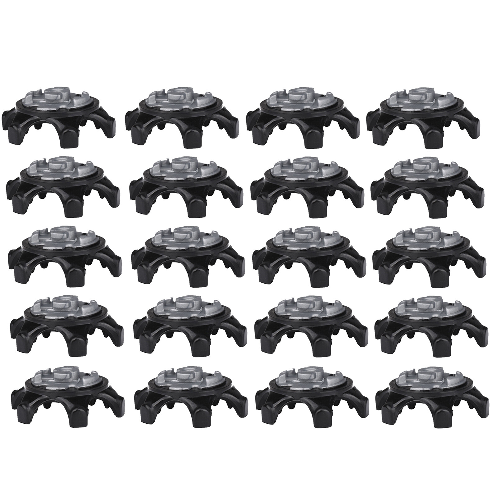 20PCS Soft Plastic Golf Shoe Spikes Replacement Cleat Fast T