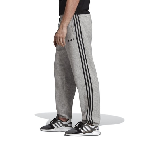 

[EI4885] Мужские флисовые брюки с 3 полосками Adidas Essentials, Серый
