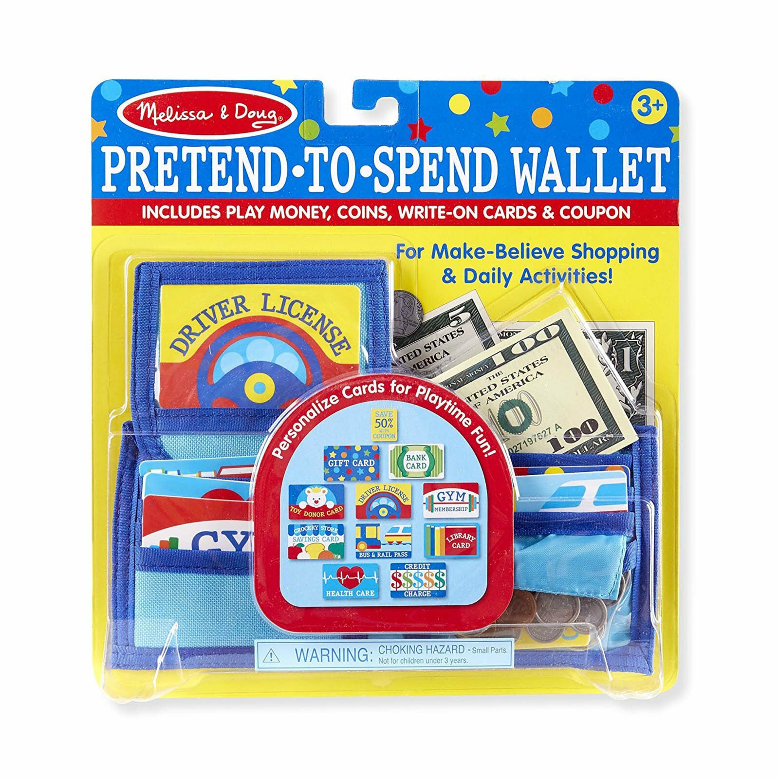 Melissa And Doug Pretend To Spend Wallet Play Set NEW IN STOCK eBay