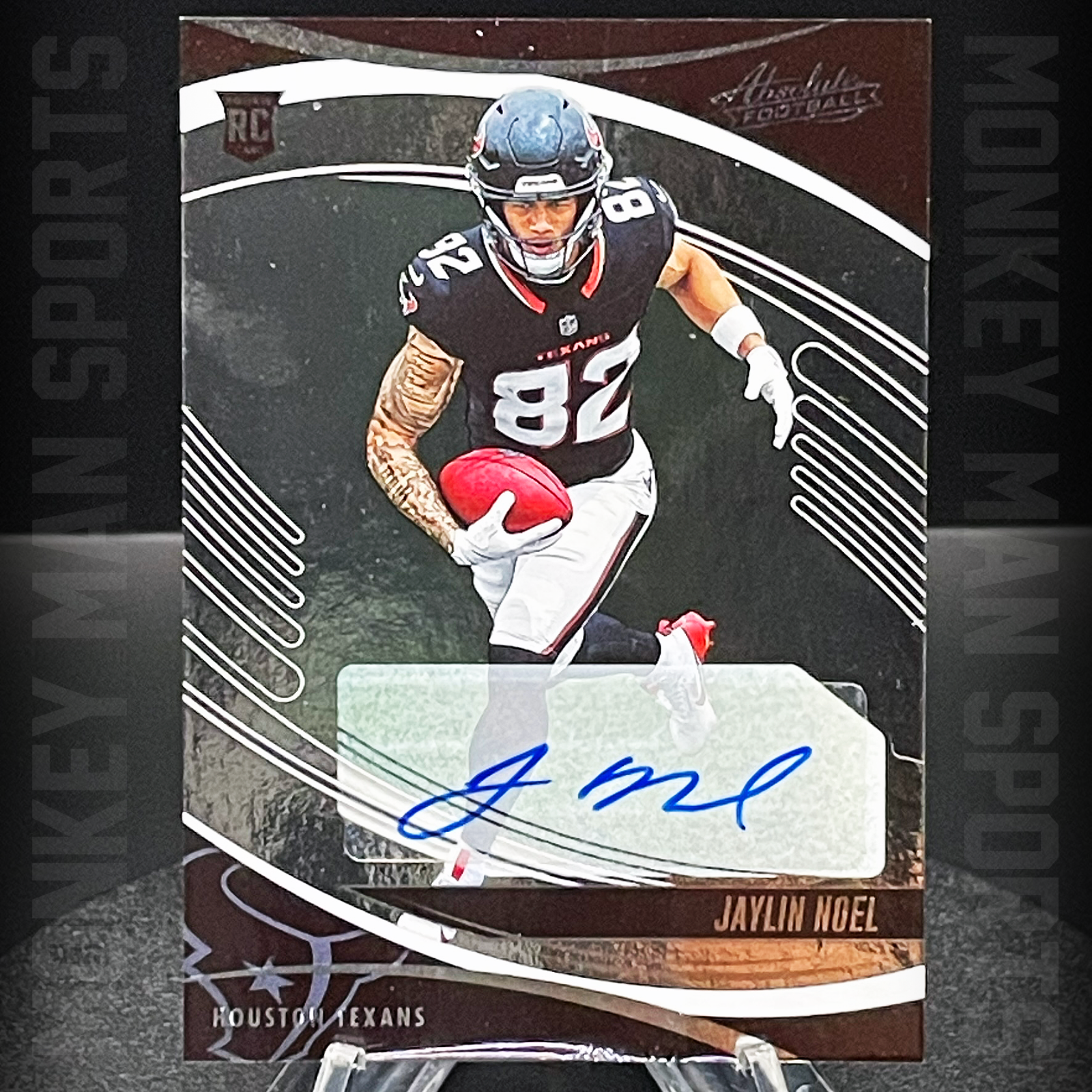 2025 Absolute Football - Jaylin Noel Rookie RC AUTO - #141 TEXANS MINT