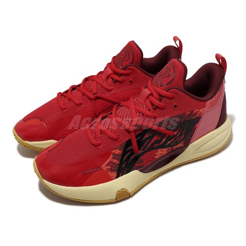 Li Ning Speed VIII 8 Year Of The Tiger Fire Red Gum Men Basketball ABPS003-5