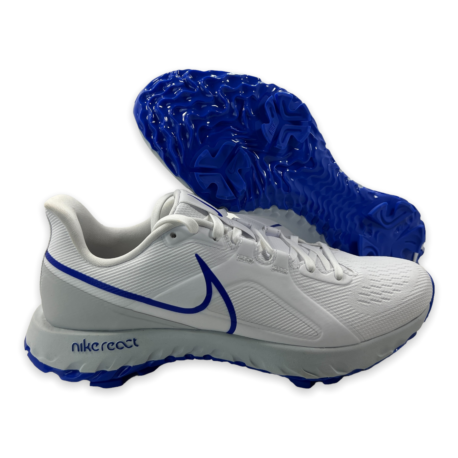 

Кроссовки для гольфа Nike React Infinity Pro W Wide White Racer Blue CT6621-125, мужские 8–10, Белый, Nike React Infinity Pro