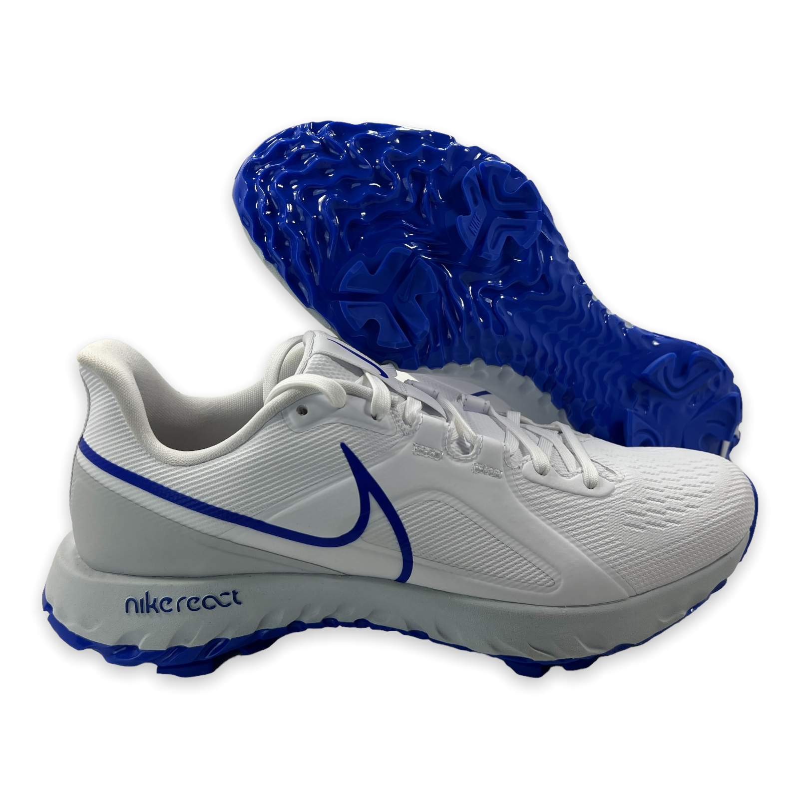 Кроссовки для гольфа Nike React Infinity Pro W Wide White Racer Blue CT6621-125, мужские 8–10