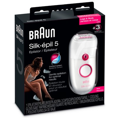 Braun Silk-epil 5-280 Legs & Body Power Epilator NEW SEALED