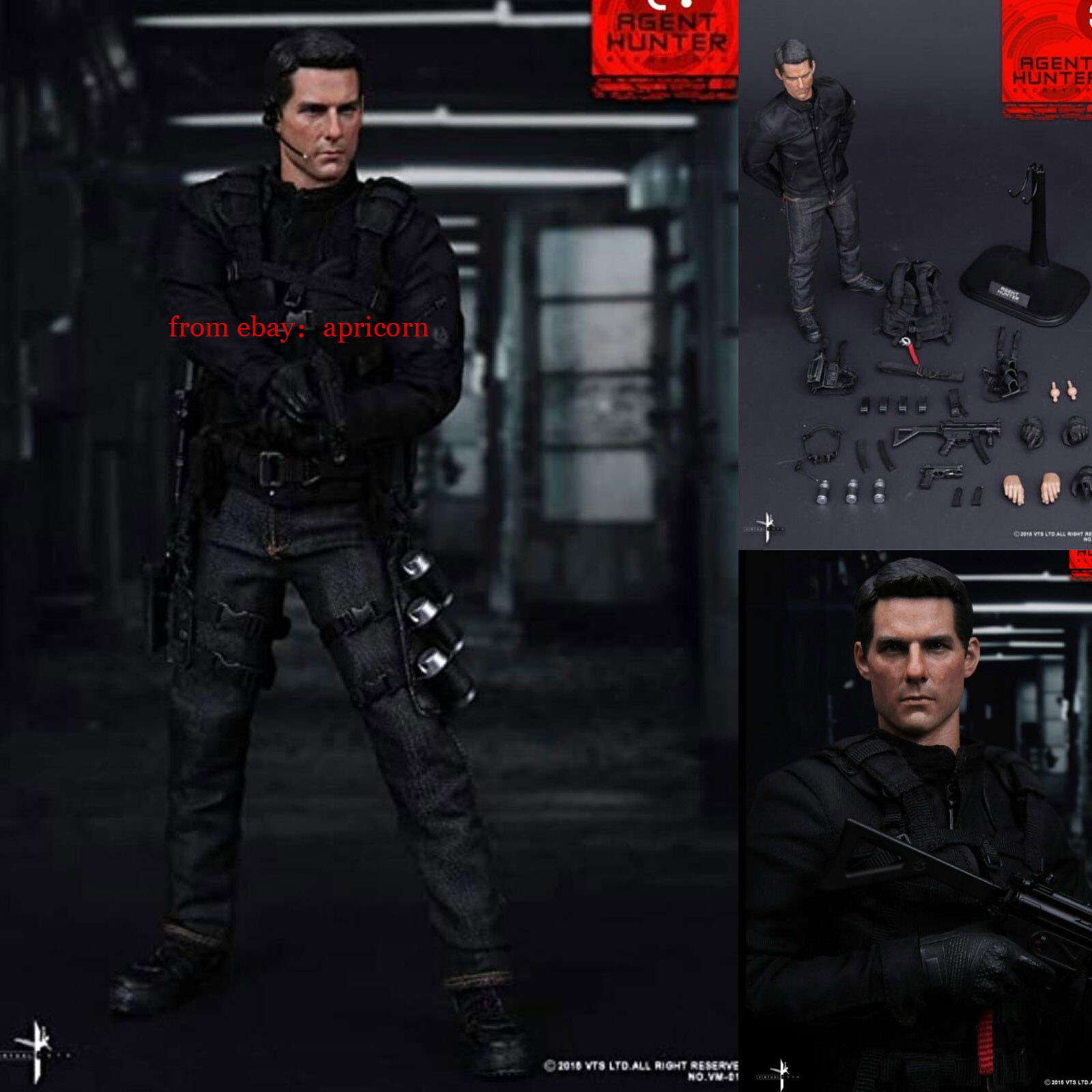 VTS Toys 1/6 Agent Hunter Secret Ops Mission Impossible