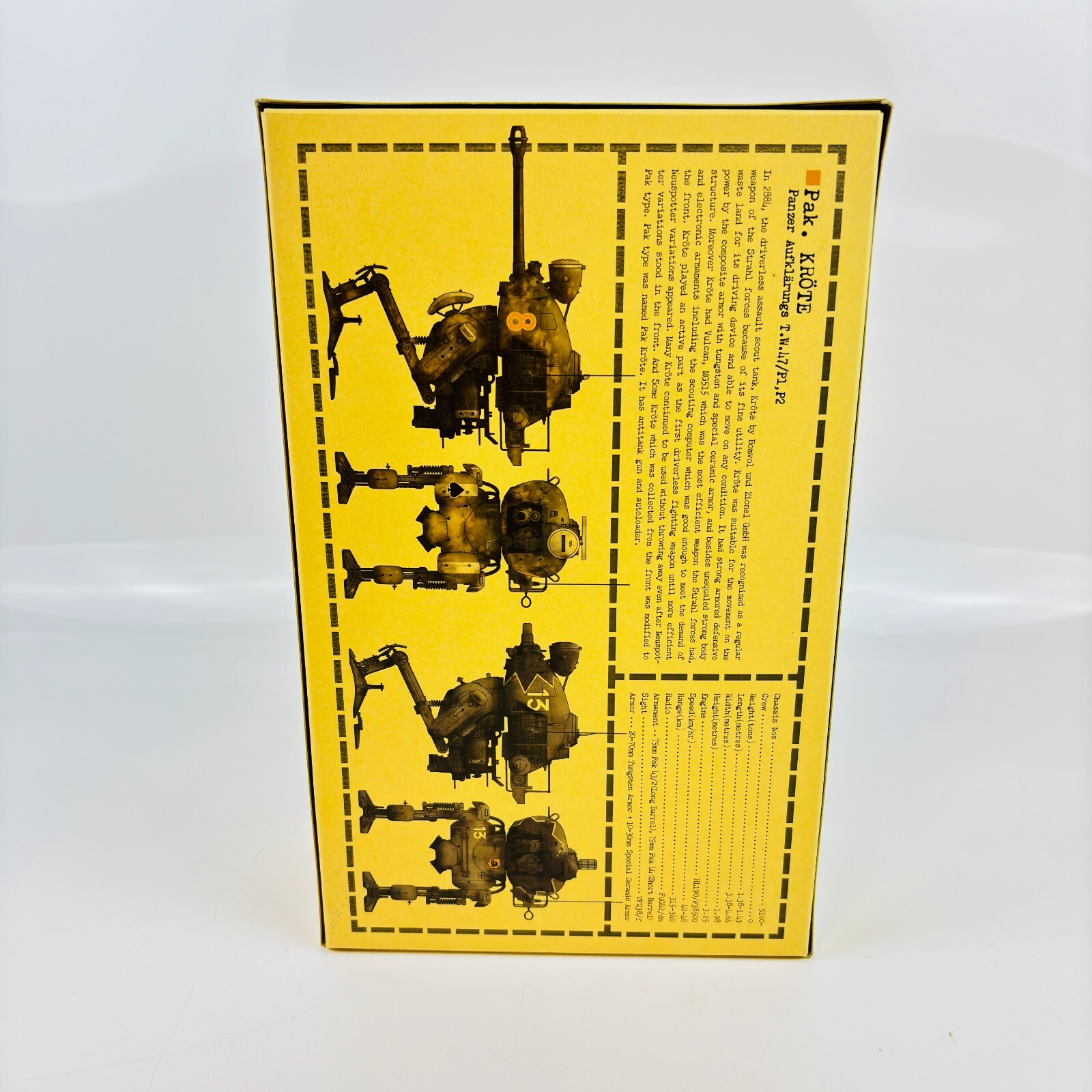 Wave 1/20 Pak. Krote Ma.K SF3D Maschinen Krieger Kow