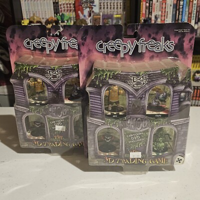 Creepy Freaks Starter Set w/DVD #WZK8100 New Sealed Packaging - Free Shipping!