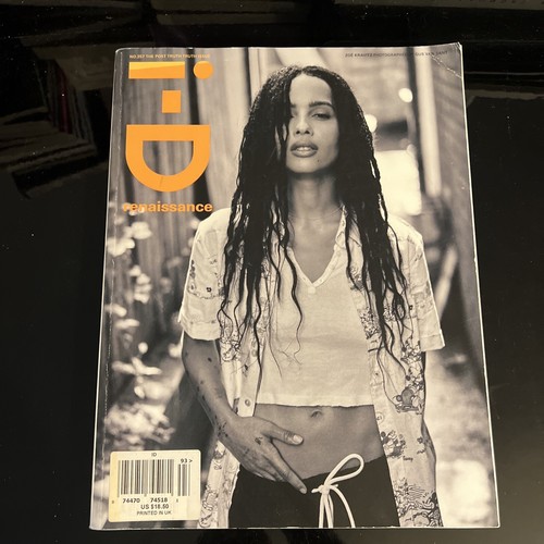 i-D iD Magazine AUTUMN 2019 Zoë Zoe Kravitz US SELLER | eBay