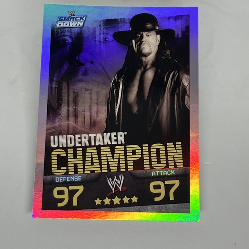 2009 WWE SMACKDOWN SLAM ATTAX Undertaker Foil | eBay