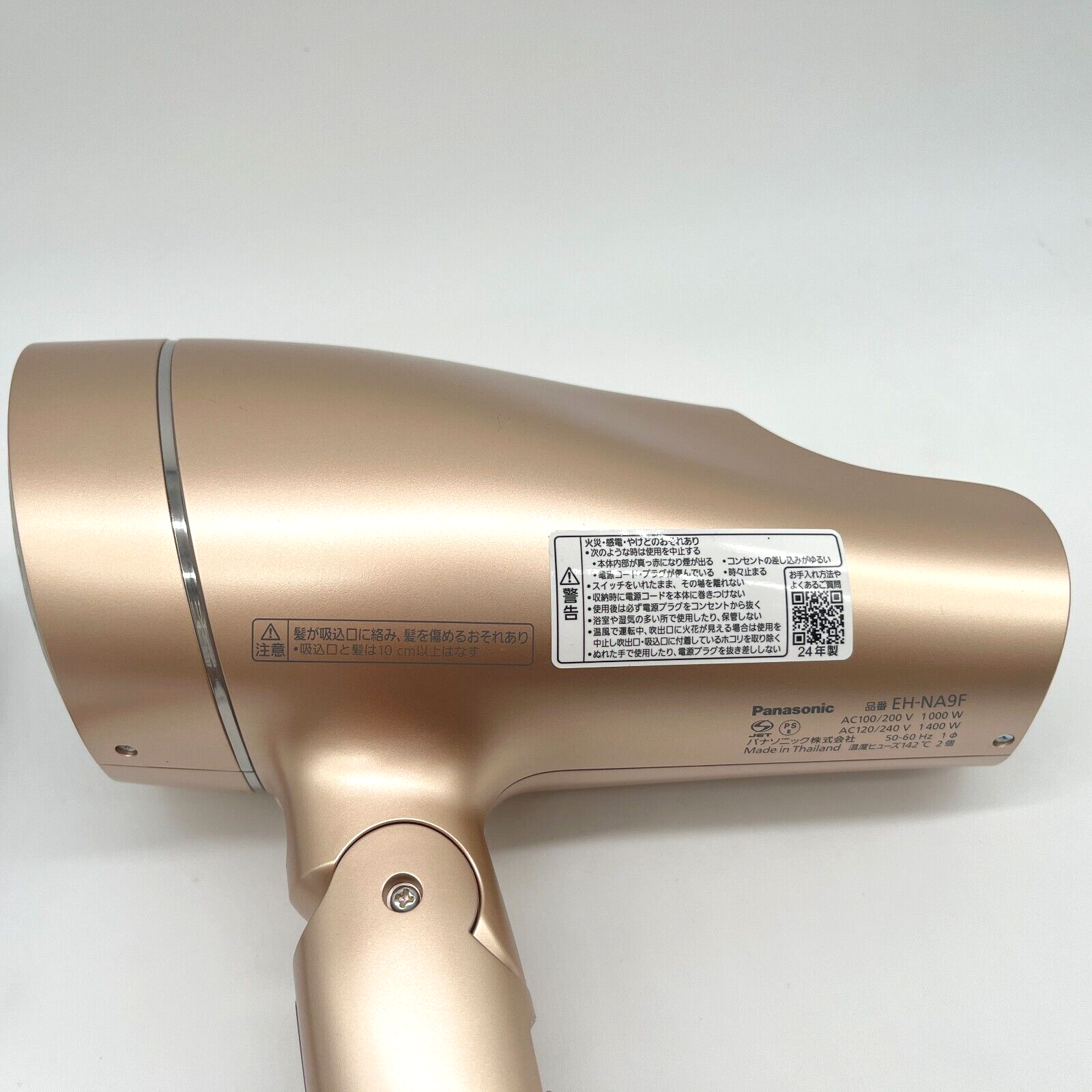 Panasonic EH-NA9F-PN Hair Dryer Nano Care nanoe Overseas New