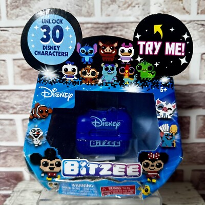 BITZEE Disney Interactive Toy Digital Pet And Case With 15 Animals - NEW