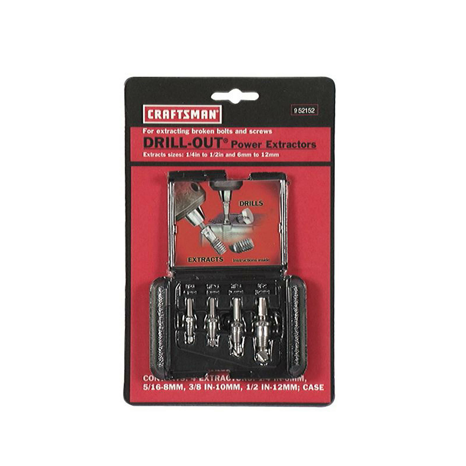 Craftsman Drill Extractor 52152 & FREESHIPPING
