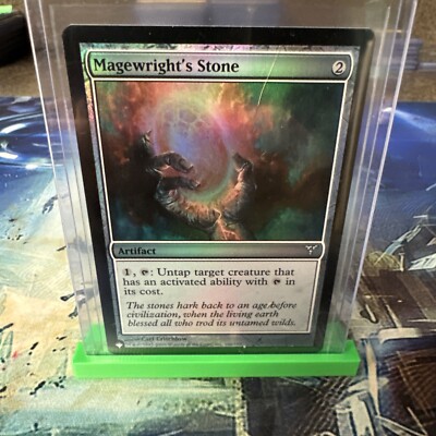 Magewright's Stone - Foil Dissension Magic mtg Moderate Play, English x1