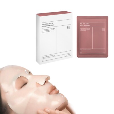  Bio-Collagen Real Deep Mask By BIODANCE | Hydrating Overnight Mask 4pcs/1box