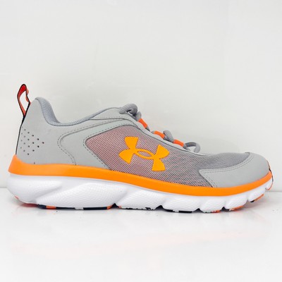 

Under Armour Boys Assert 9 3024633-107 Серые кроссовки для бега Размер 6,5 лет, Серый, Assert 9