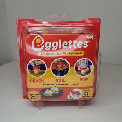 Kitchen Gadget Cooker 4PCS Food Grade Silicon Egg Boiler Hard Boiled Egglettes 