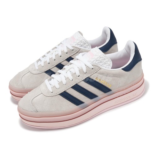 adidas Gazelle Bold W ピンク/ネイビー 7 (US) Amazon.com | Adidas Gazelle Bold Womens Sneaker (Pink Navy