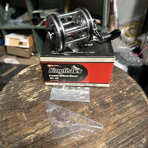Garcia kingfisher GK-32 スピンキャストリール　オールド Garcia kingfisher GK-32 スピンキャストリール オールド - メルカリ