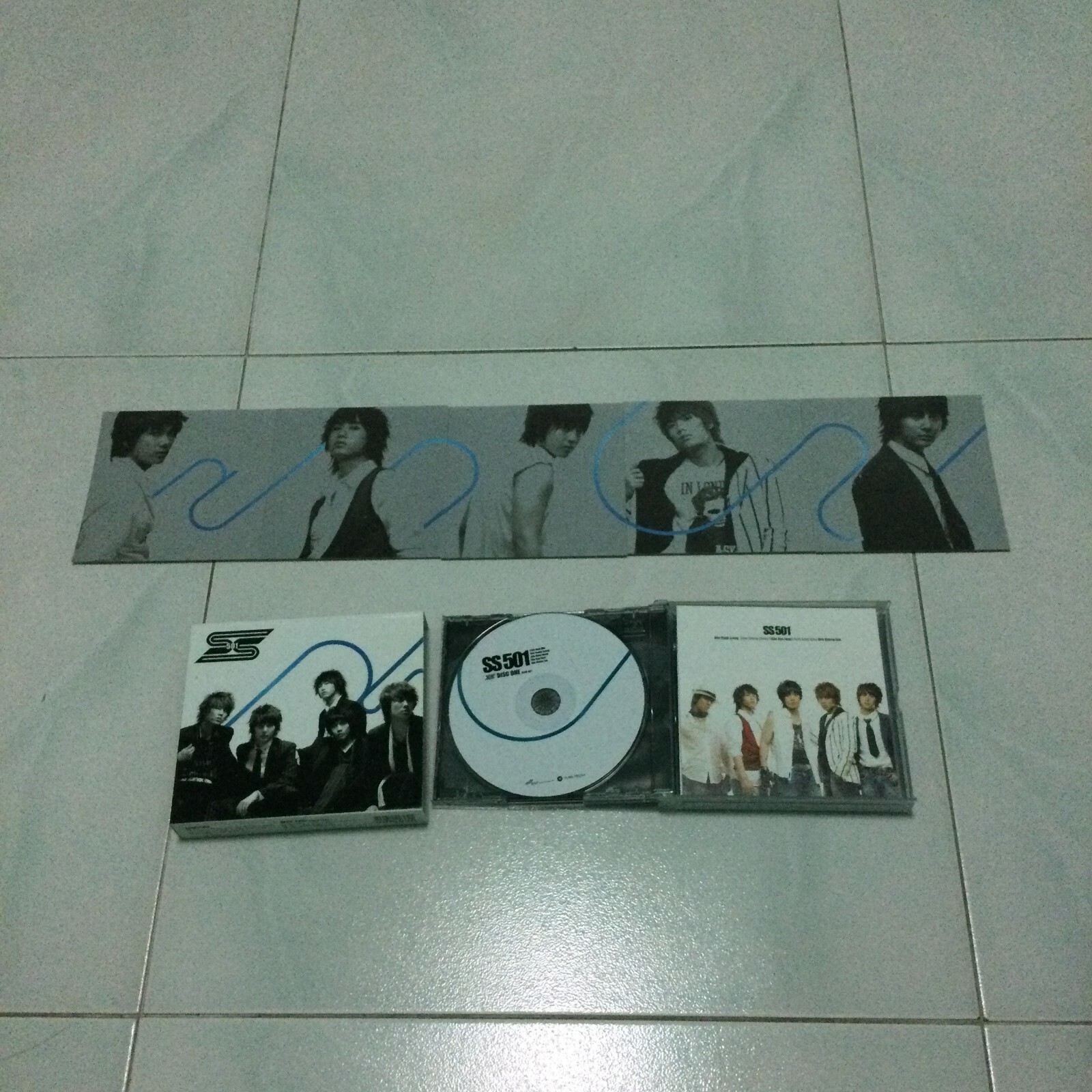 SS501 Vol. 1 CD+DVD Kim Hyun Joong Young Saeng Kyu Jong