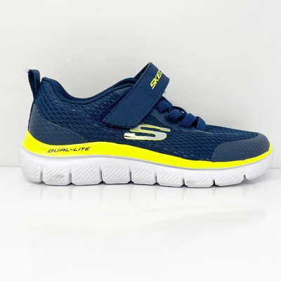 

Кроссовки Skechers Boys Dual Lite 98095LGA, синие кроссовки, размер 13, Синий, Dual Lite