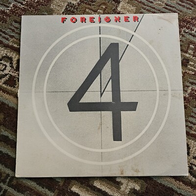 Foreigner  4 Vinyl LP (1981) Atlantic    SD 16999 No Insert VG/VG
