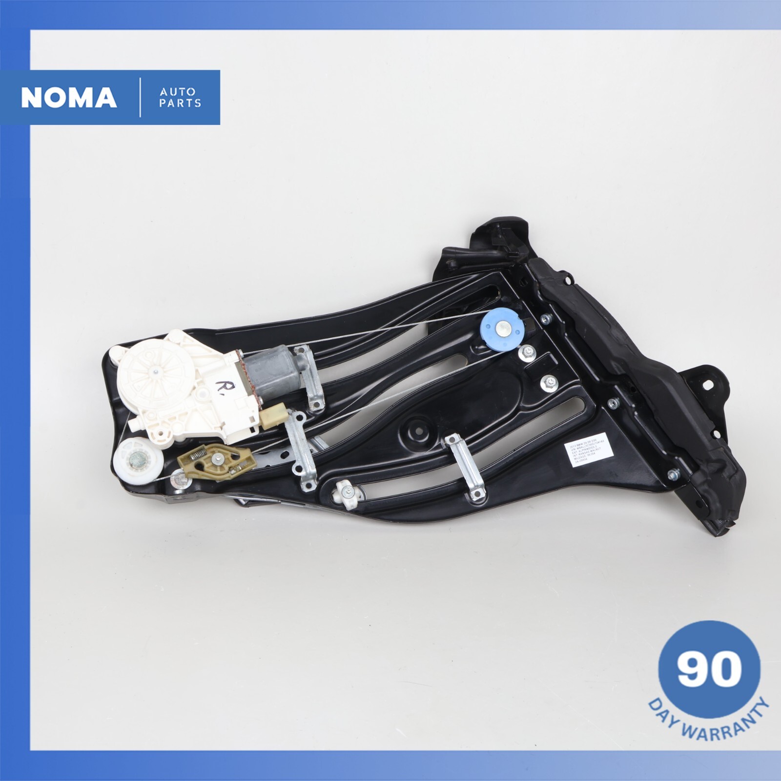 09-16 BMW E89 Z4 Rear Right Passenger Side Quarter Window