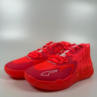 Puma LaMelo Ball MB.01 Breast Cancer Awareness Pink Alert 376848-01 Mens 10.5