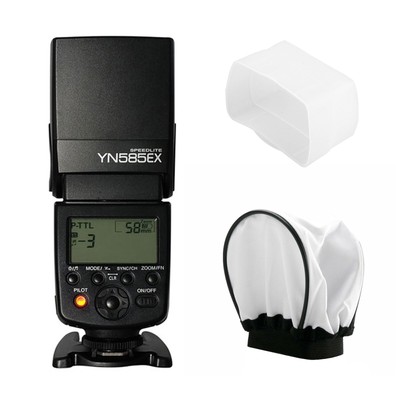 YONGNUO YN585EX Wireless Speedlite Flash for Pentax DSLR Camera with Diffusers