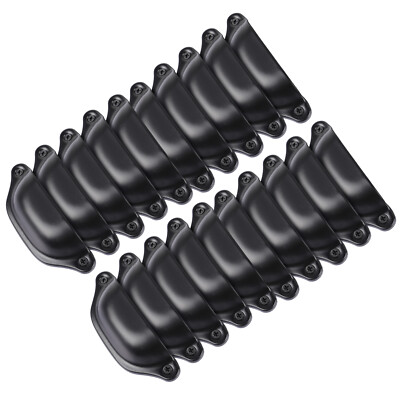20PCS Antique Black Iron Drawer Knobs Pulls Handles Kitchen Cabinets Hardware 