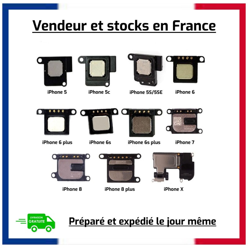 Haut-Parleur Iphone (Ã©Couteur Interne / Celui SituÃ© En Haut De L'Appareil)